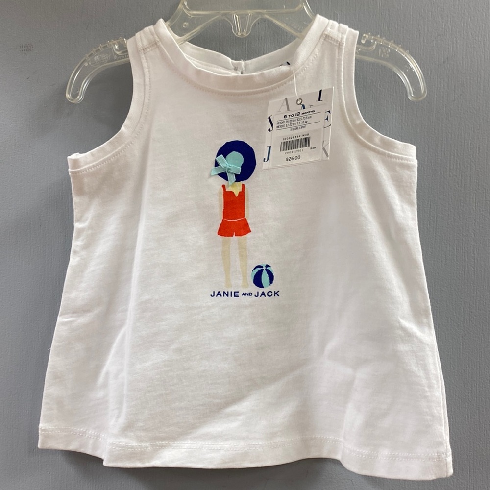 Janie and Jack Girls Tank Top